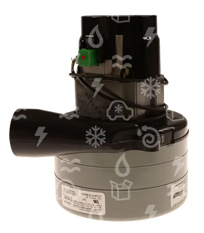 motor vysavače  730 W/36 V DC, AMETEK LAMB 116513-29, tangenciální bypass, 5,7
